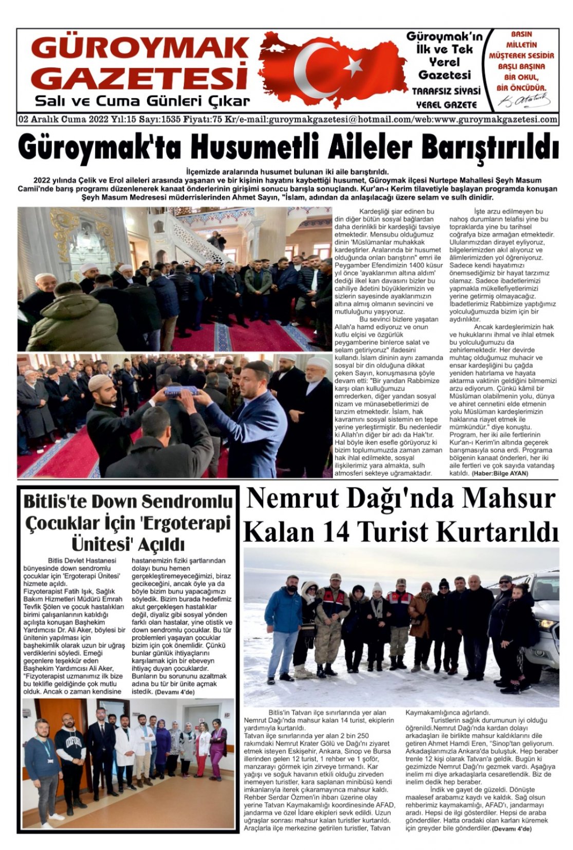 Güroymak Gazetesi IMG-20221202-WA0008.jpg Sayılı Gazete Küpürü