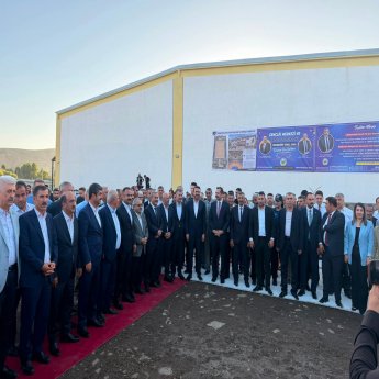 Günkırı Beldesinde Gençlik ve Kapalı Spor Salonu Temel Atma Programı Gerçekleşti.