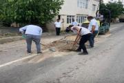 Belediyenin Yol Bakım ve Onarım Çalışmaları Aralıksız Sürüyor 